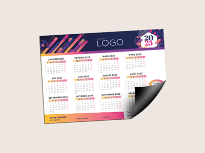 Calendrier magnétique